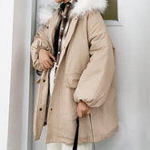 Parka de algodón de azúcar
